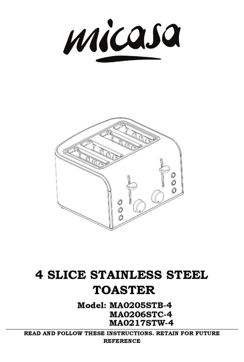 Micasa MA0205STB-4 User manual
