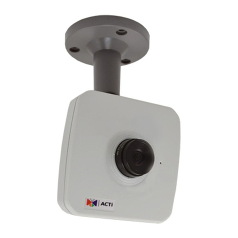 ACTi E12 User manual