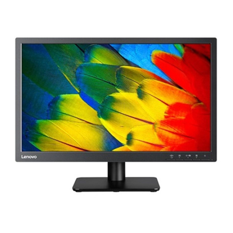 Lenovo ThinkVision E21-10 User manual