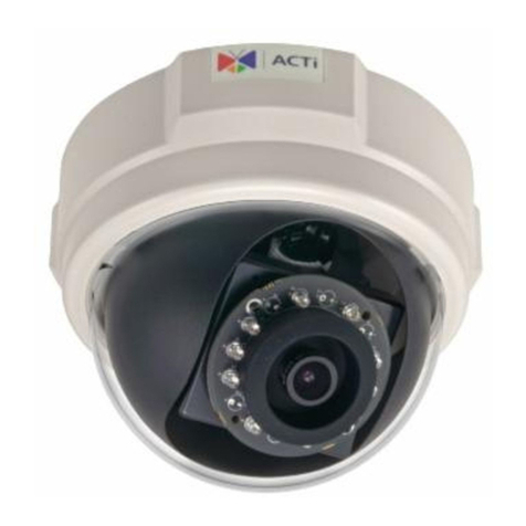 ACTi E54 Hardware user manual