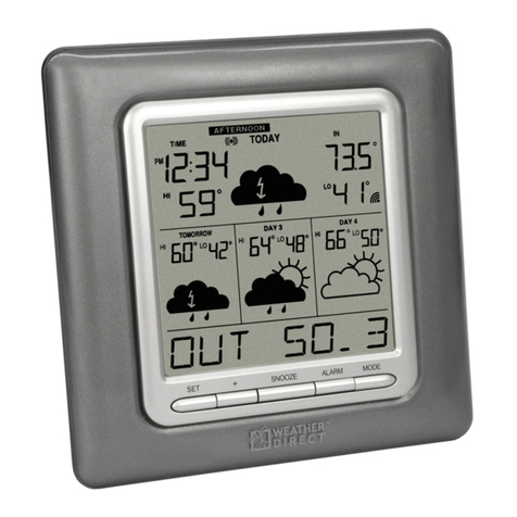 La Crosse Technology WEATHER DIRECT WD-3103U owner's manual