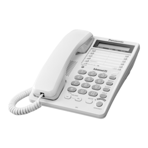 Panasonic KX-TS2308HGW User manual