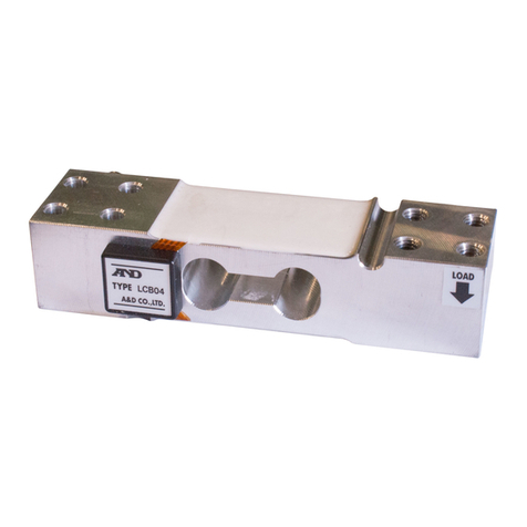 A&D LCB04 Series User manual