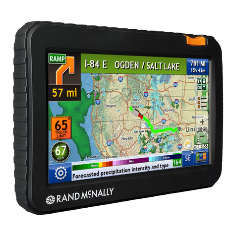 Rand McNally intelliroute TND 720 LM User manual