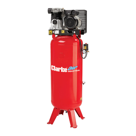 Clarke VE15C150 Operation & maintenance instructions