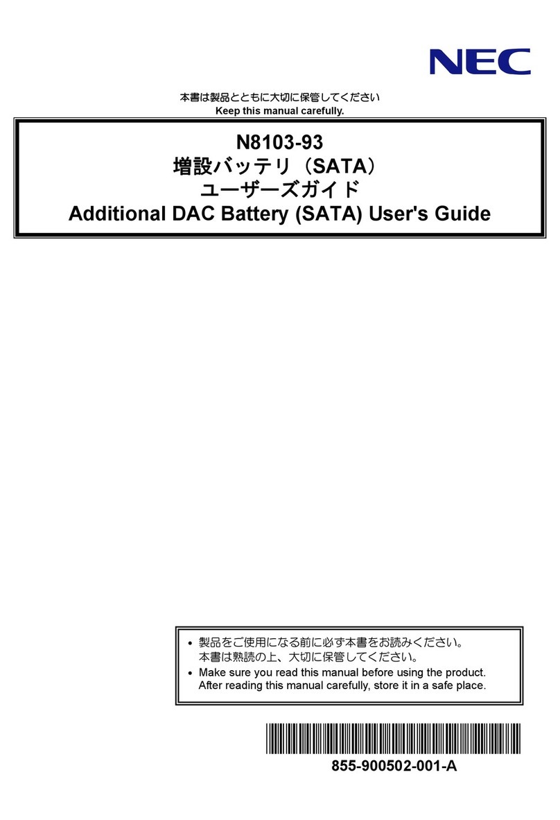 NEC N8103-93 user guide