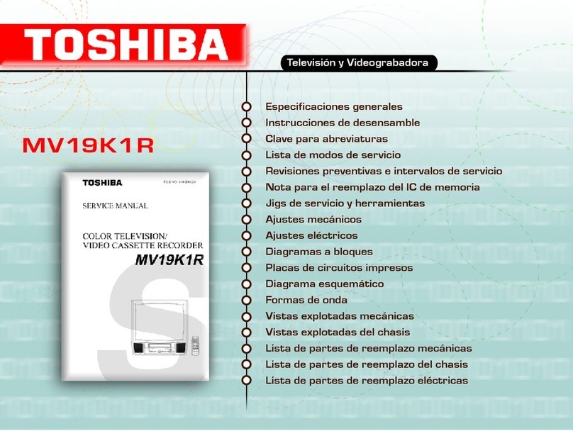 Toshiba MV19K1R Service manual