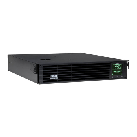 Tripp Lite SmartPro Rackmount SMX1000RT2U User manual