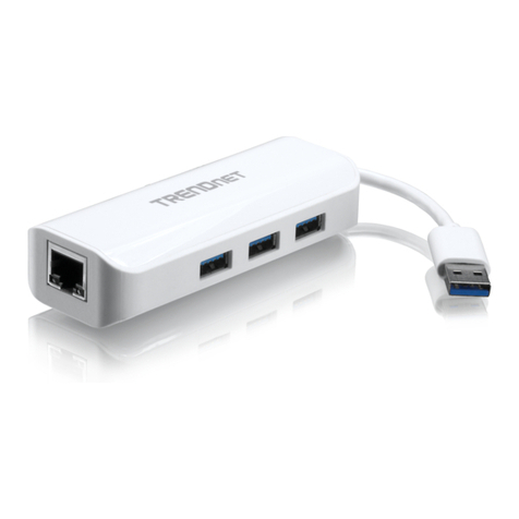 TRENDnet TU3-ETGH3 Quick installation guide
