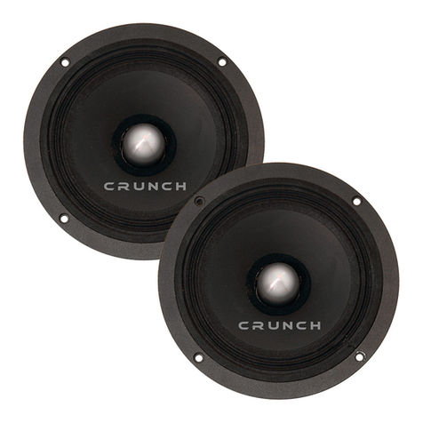Crunch Screamer CRSS10.8 User manual