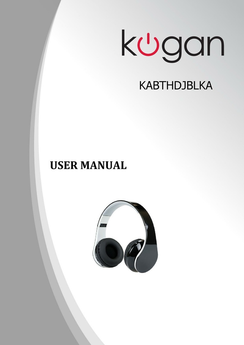 Kogan KABTHDJBLKA User manual