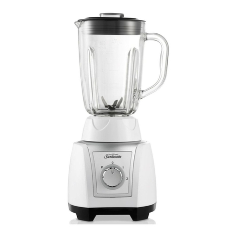 Sunbeam ICE BREAKER PBT2000 user guide