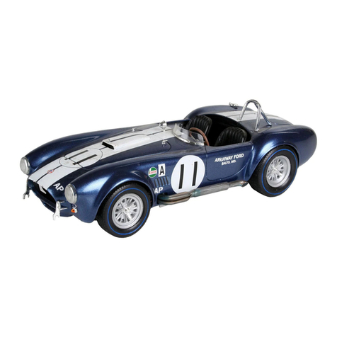 REVELL MONOGRAM SHELBY COBRA 427 S/C User manual