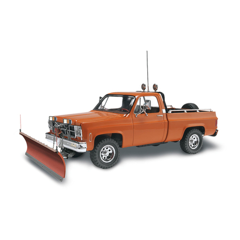 REVELL GMC PICKUP WITH SNOW PLOW User manual