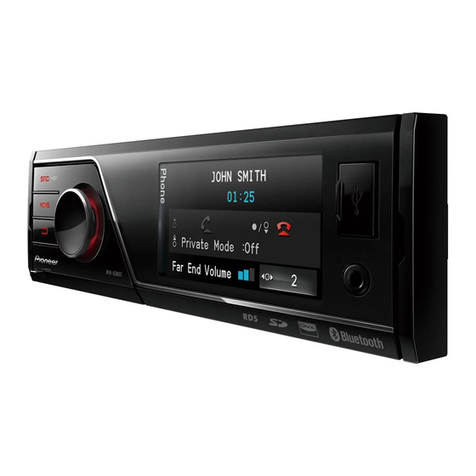 Pioneer MVH-8300BT User manual
