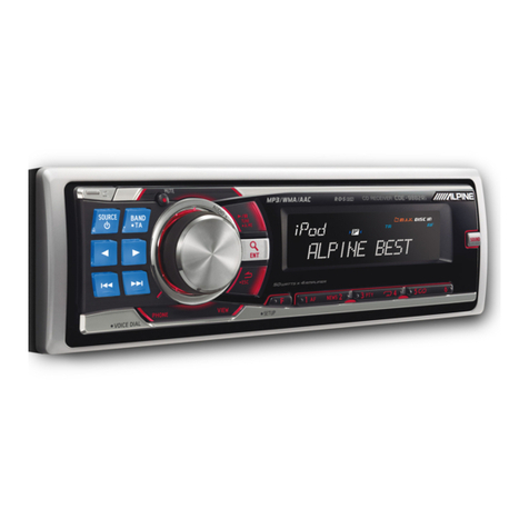 Alpine CDE-9882RSi User manual