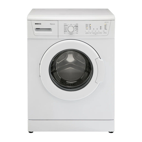 Beko WMD 261 W Operating instructions