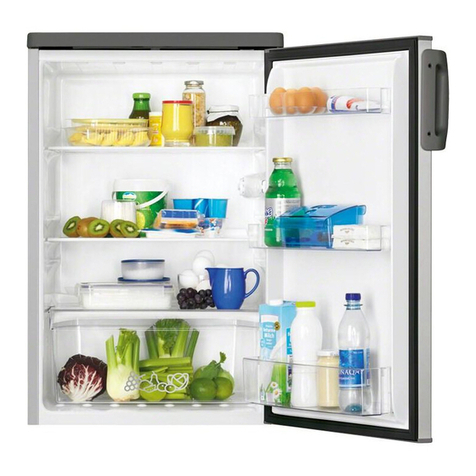 Zanussi ZRG16600XA user manual