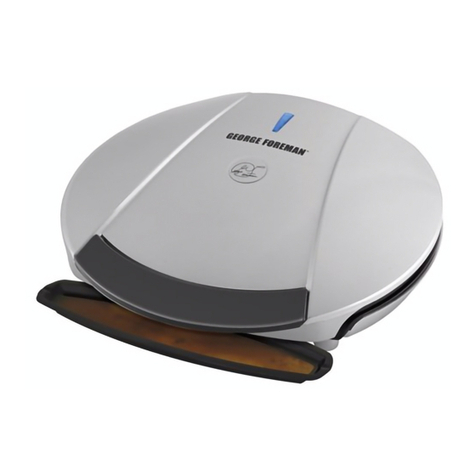 George Foreman Grand Champ GR1036P Installation instructions