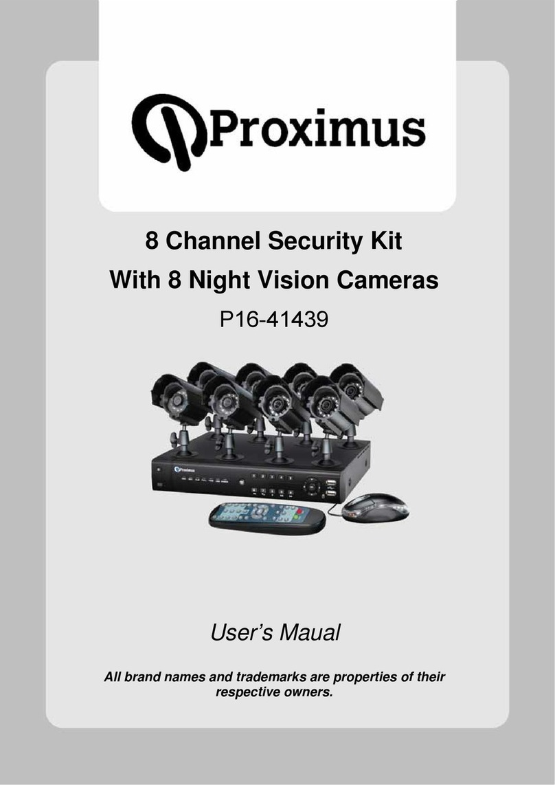 Proximus P16-41439 user manual