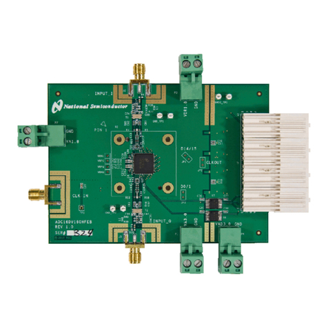 National Semiconductor ADC16DV160HFEB user guide