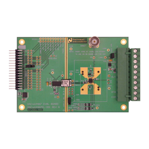 National Semiconductor DAC161P997 User manual