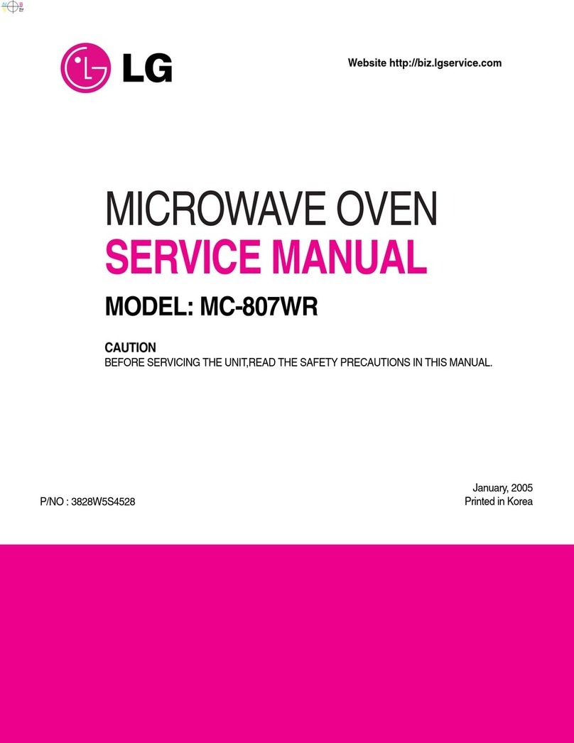 LG MC-807WR User manual