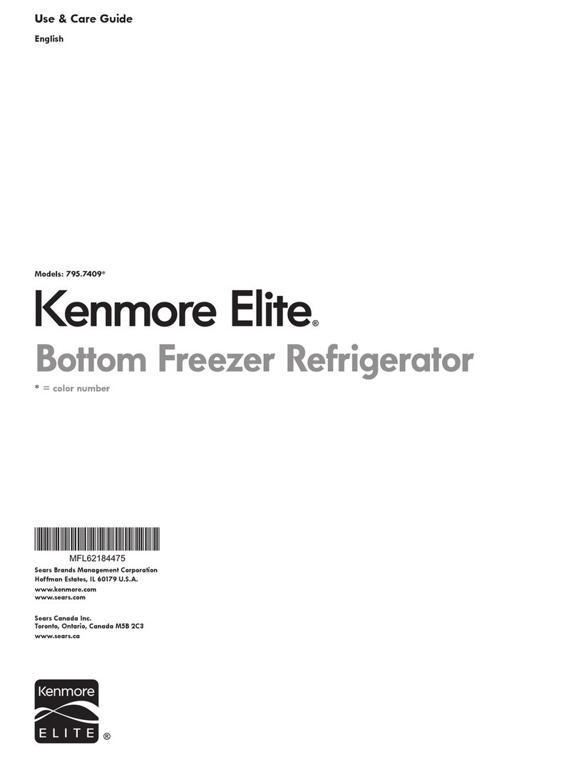 Kenmore 795.7409 Use & care guide