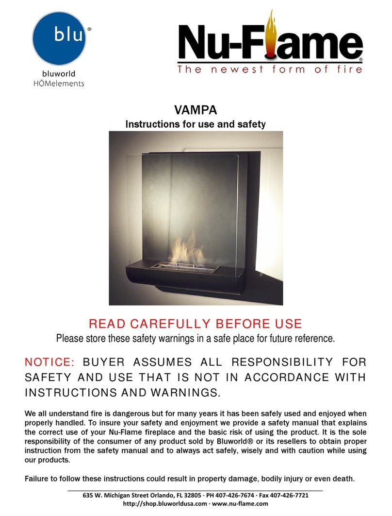 Nu-Flame VAMPA User manual