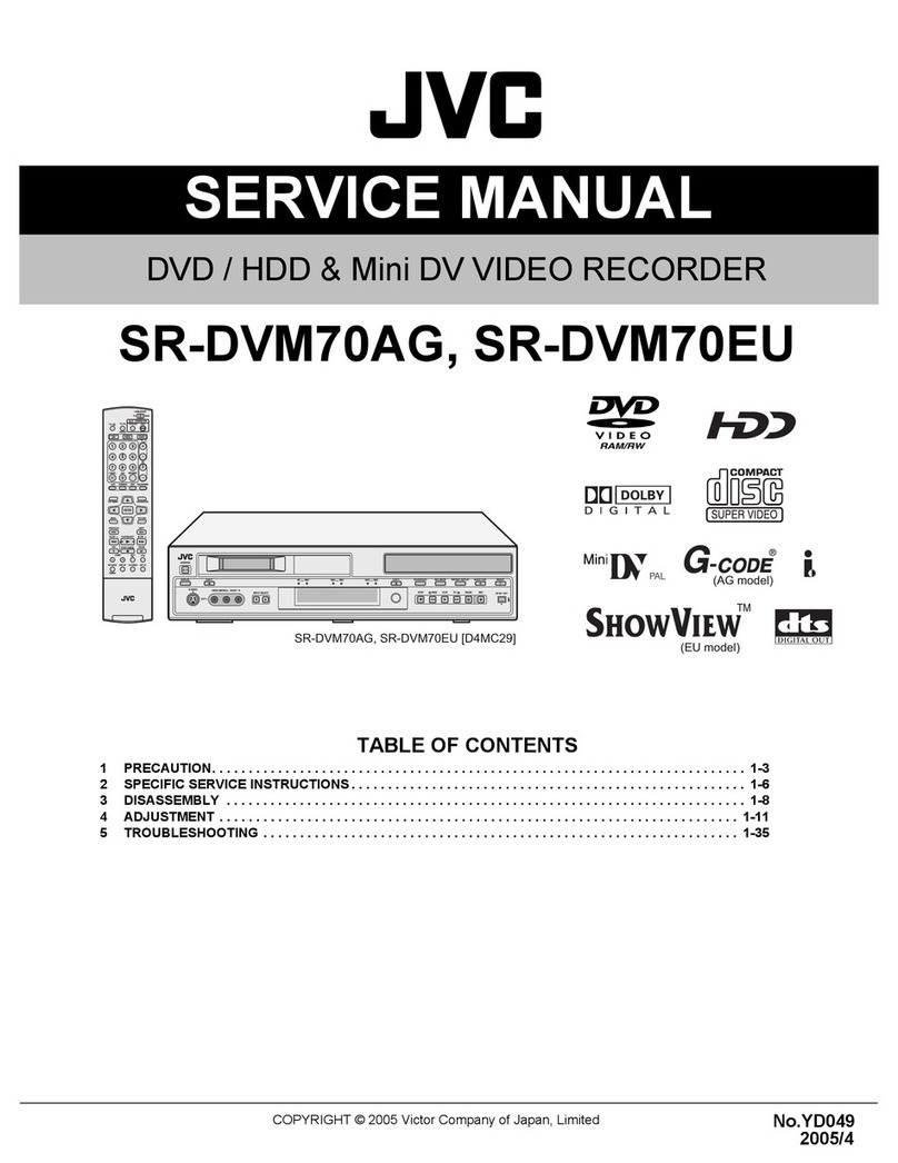 JVC SR-DVM70AG User manual
