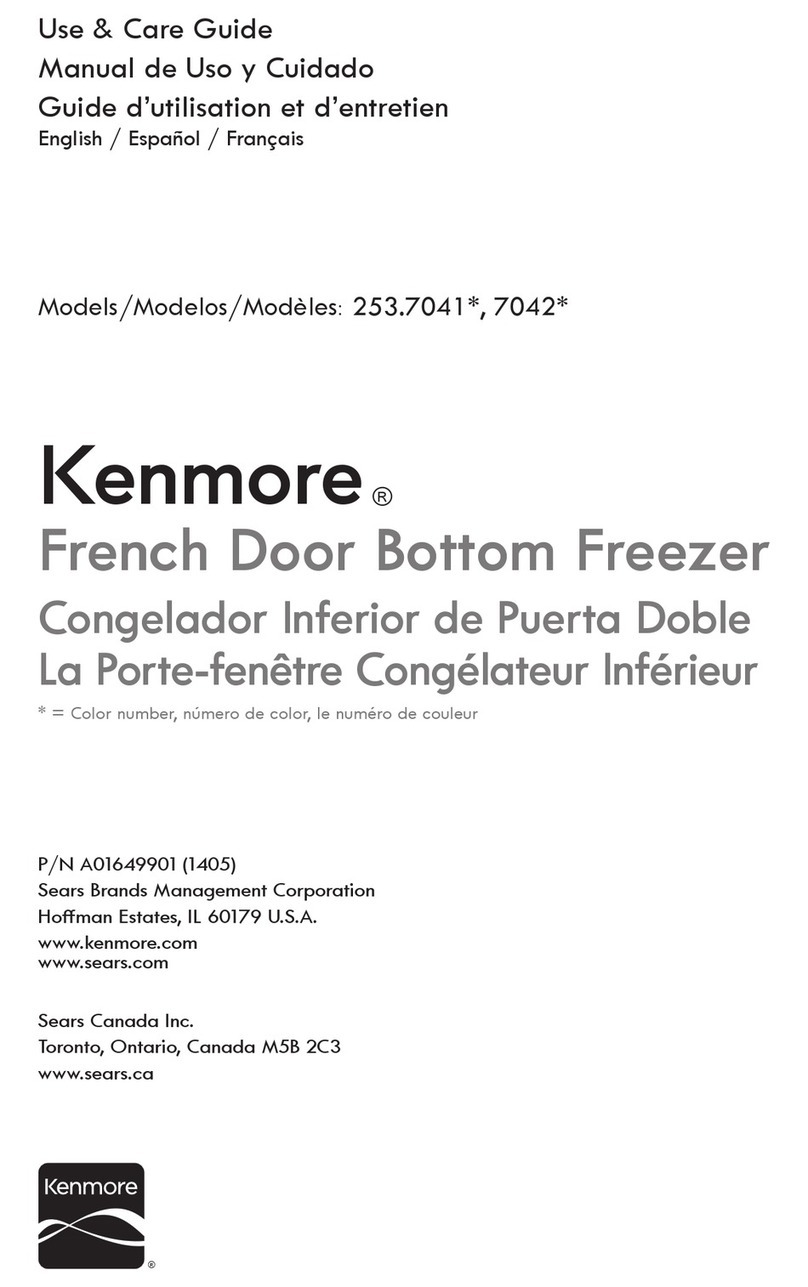 Kenmore 253.7041 series Use & care guide