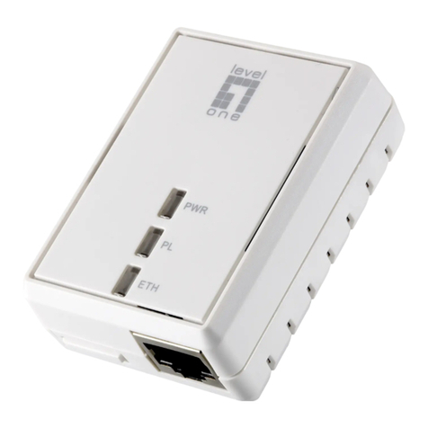 LevelOne PLI-4052 User manual LevelOne PLI-4052 User manual