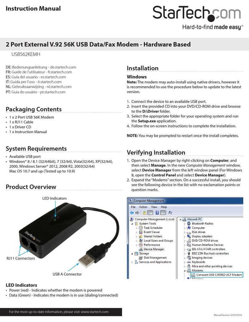 StarTech.com USB562KEMH instruction manual