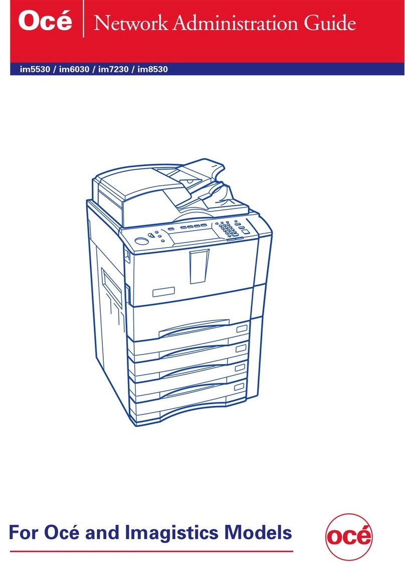 Oce im5530 Instruction Manual