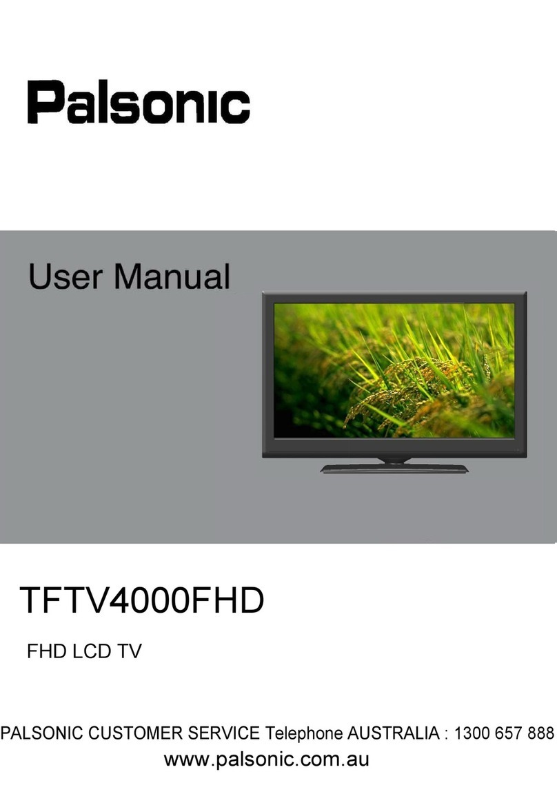 Palsonic TFTV4000FHD User manual
