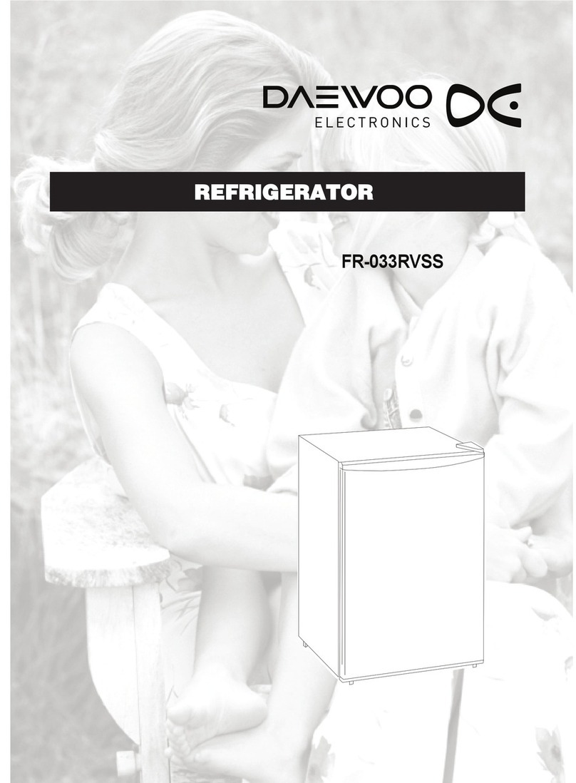 Daewoo FR-033RVSS User manual