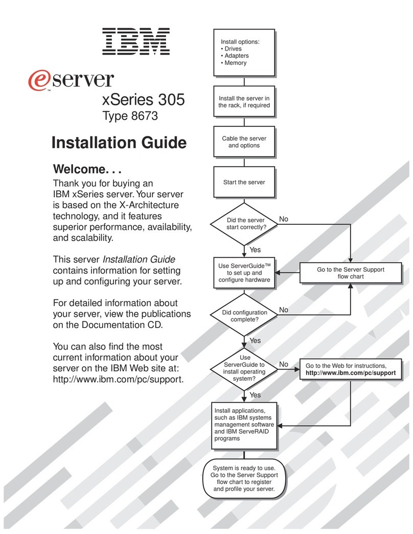 IBM eServer xSeries 305 Type 8673 installation guide