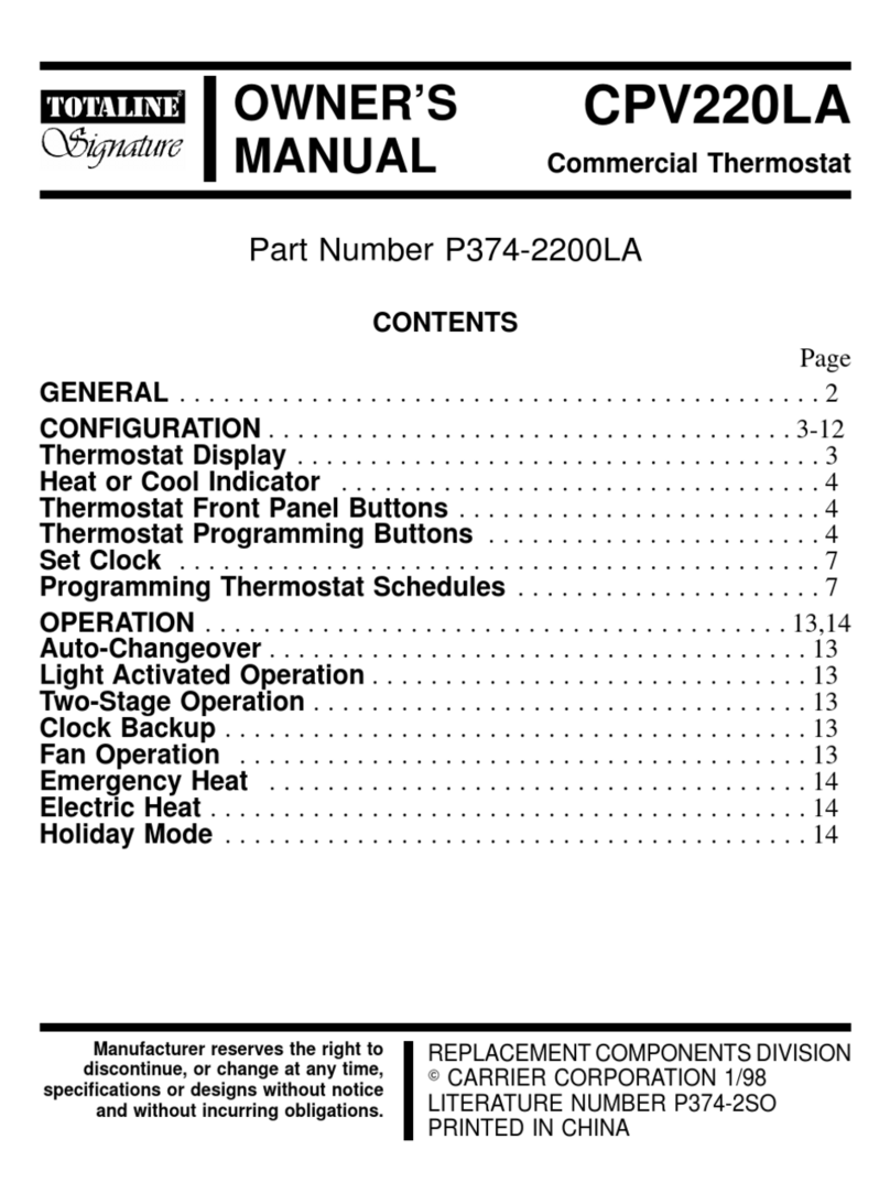 TOTALINE CPV220LA User manual
