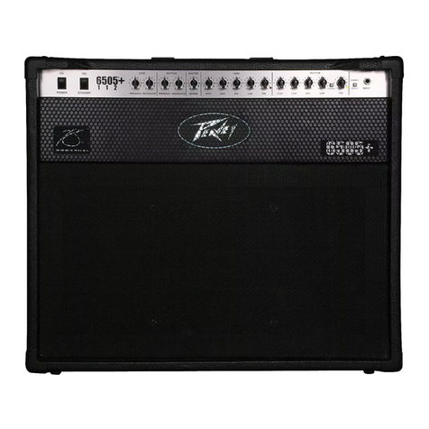 Peavey 6505+ 112 Combo User manual