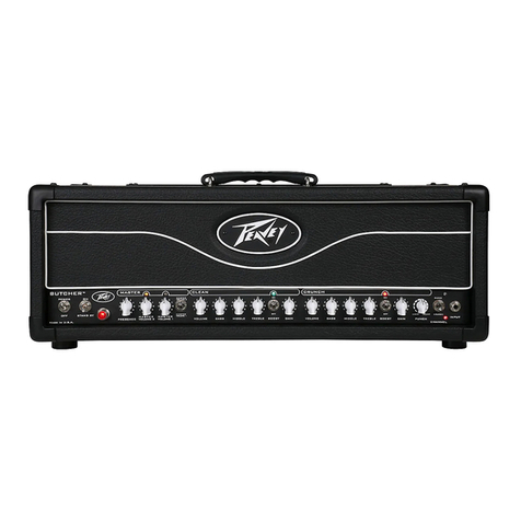 Peavey Butcher User manual