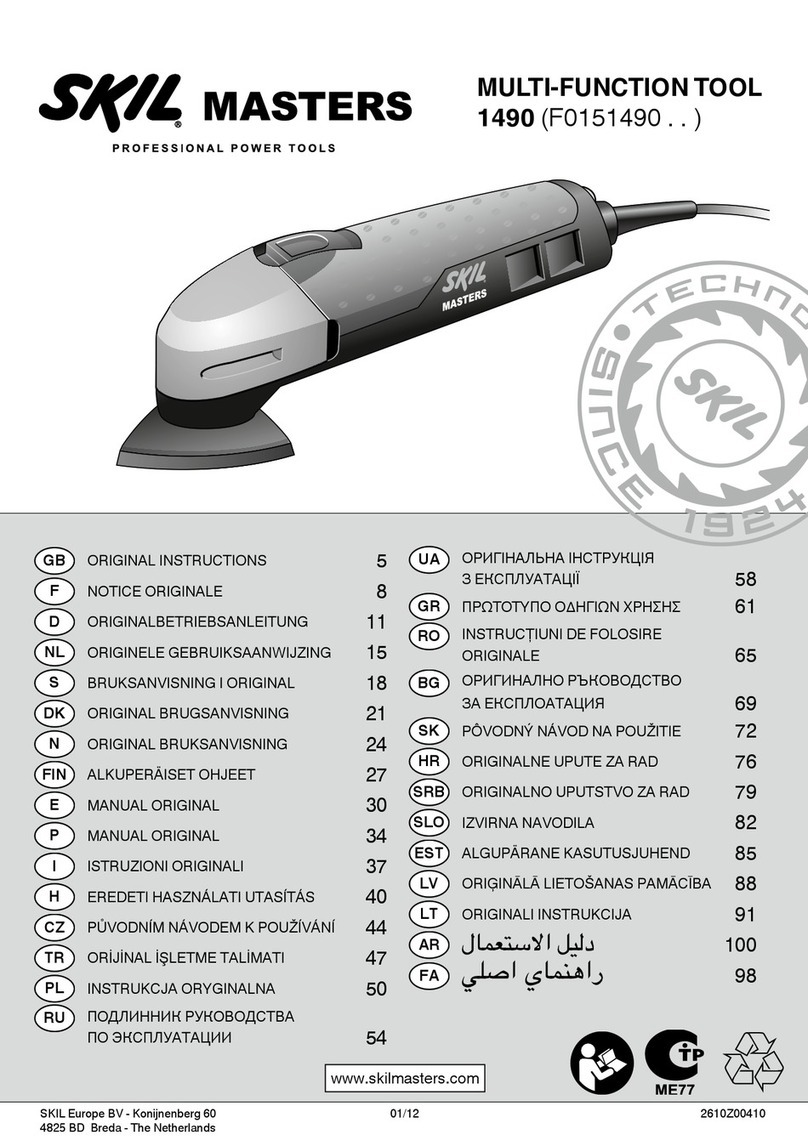 Skil 1490 Original instructions