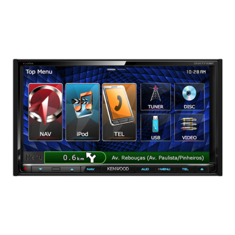 Kenwood DNX7710BT User manual