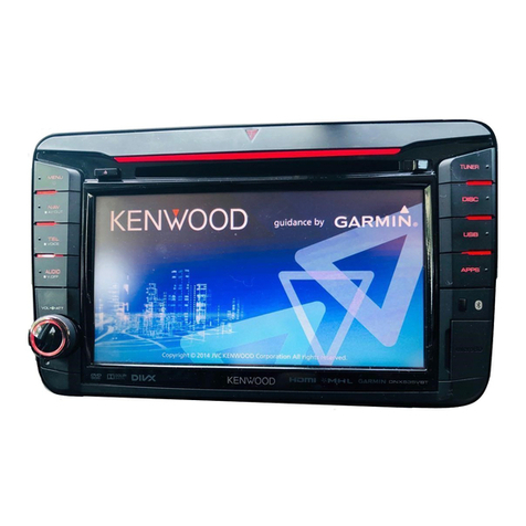 Kenwood DNX5350BT User manual