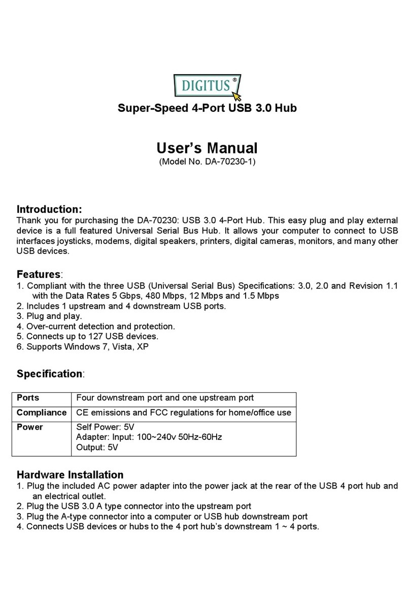 Digitus DA-70230-1 User manual