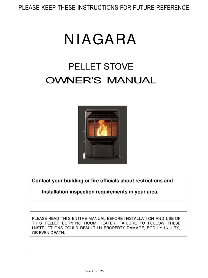 Hudson River Stove Works NIAGARA owner's manual