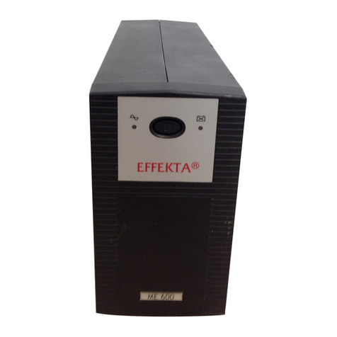 Effekta ME 400 User manual