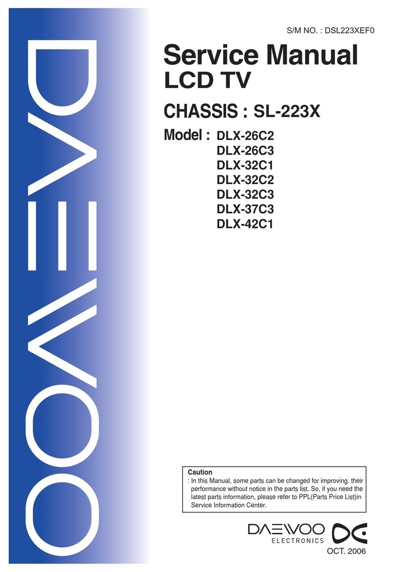 Daewoo DLX-26C2 User manual