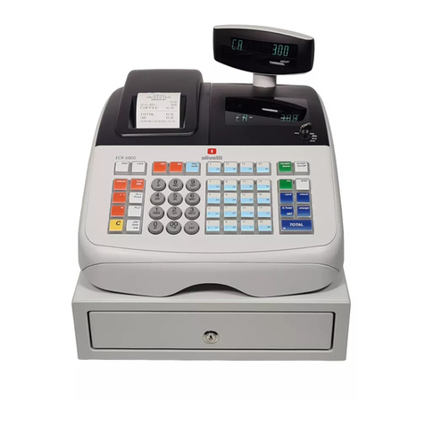 Olivetti ECR 6800 user guide