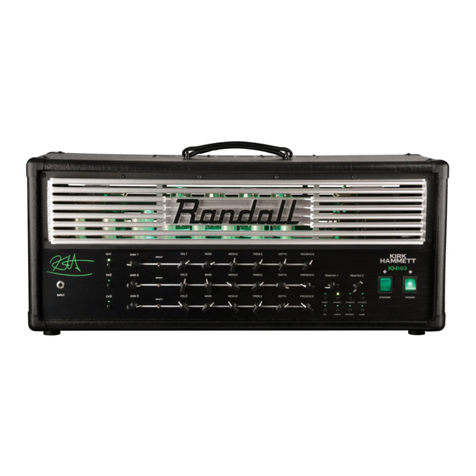 Randall KH103 User manual
