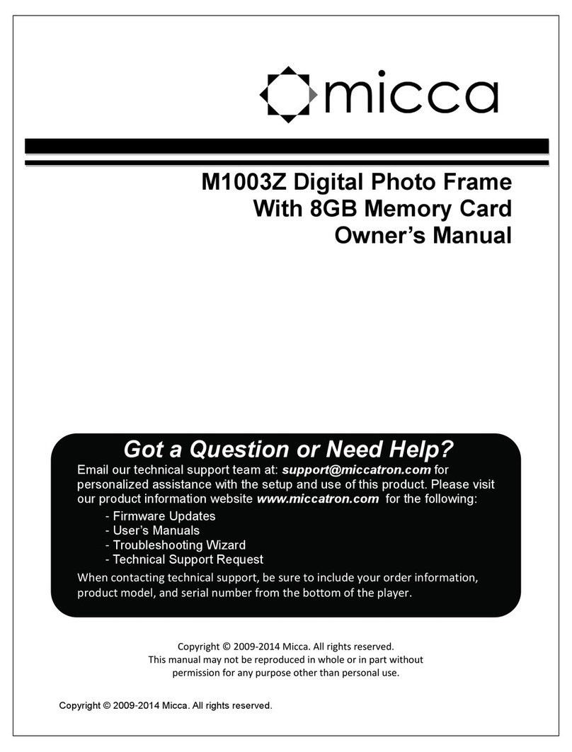 Micca M1003Z User manual